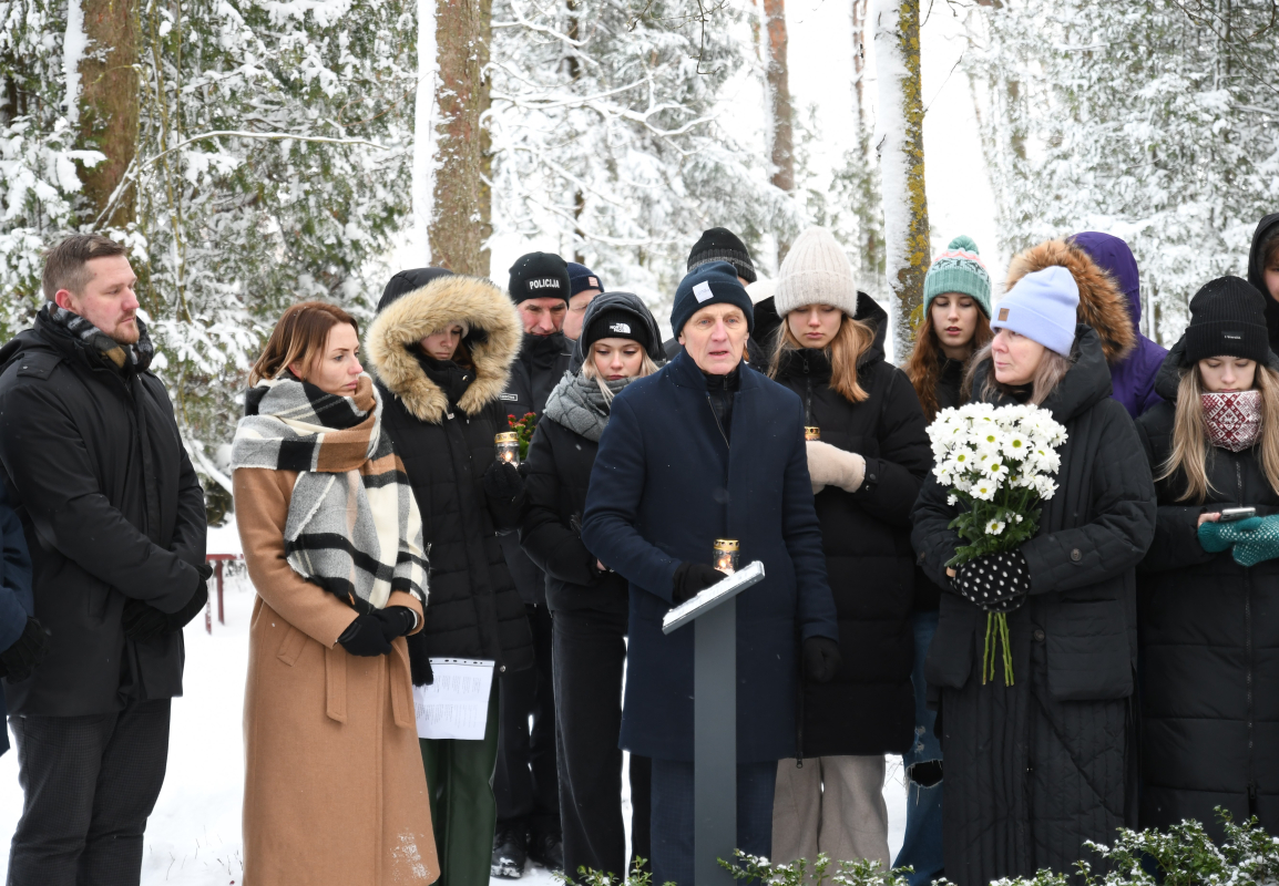 Piemiņas brīdis Robertam Mūrniekam | 16.01.2024.