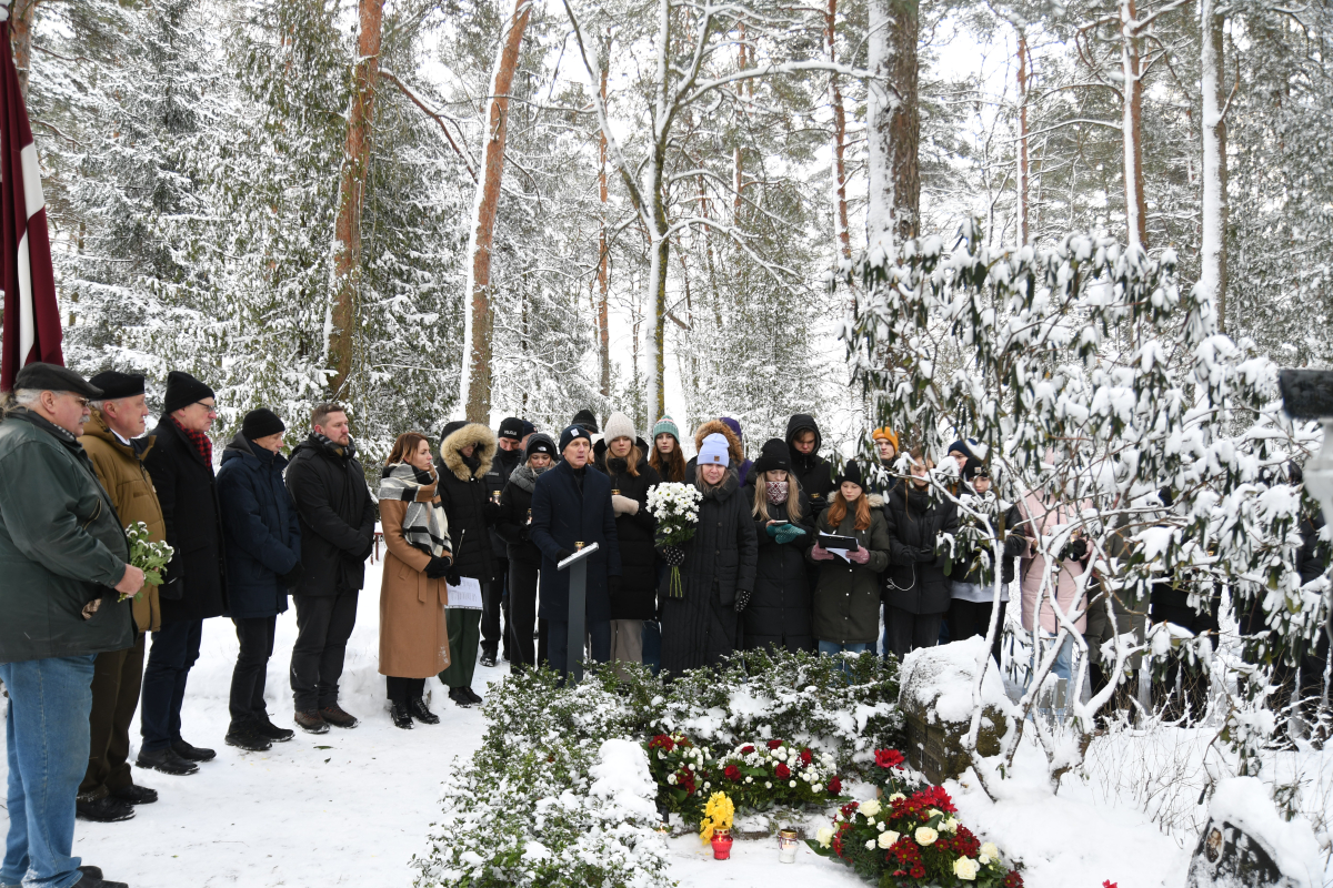 Piemiņas brīdis Robertam Mūrniekam | 16.01.2024.