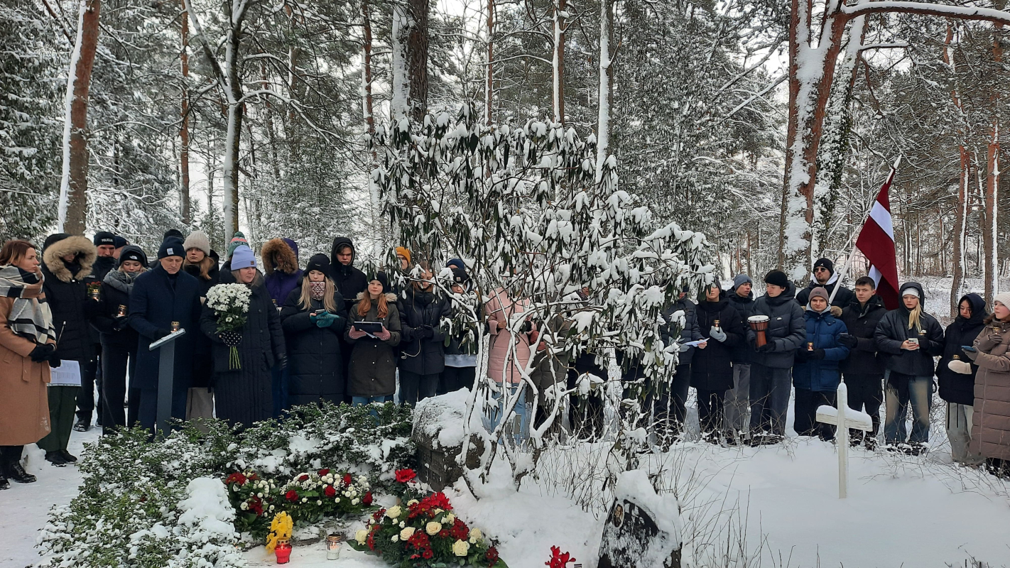 Piemiņas brīdis Robertam Mūrniekam | 16.01.2024.