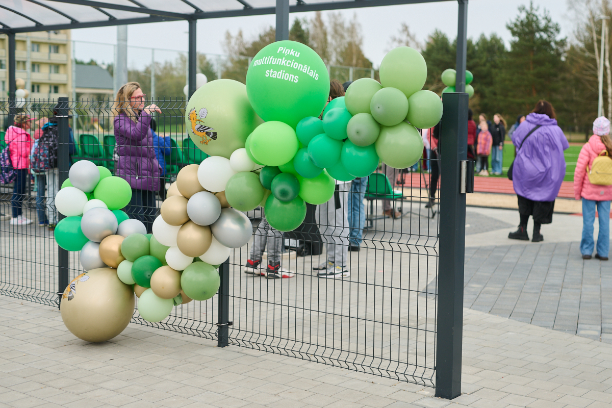 Piņķu multifunkcionālā stadiona atklāšana | 11.04.2024.