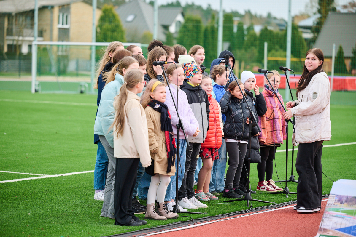 Piņķu multifunkcionālā stadiona atklāšana | 11.04.2024.