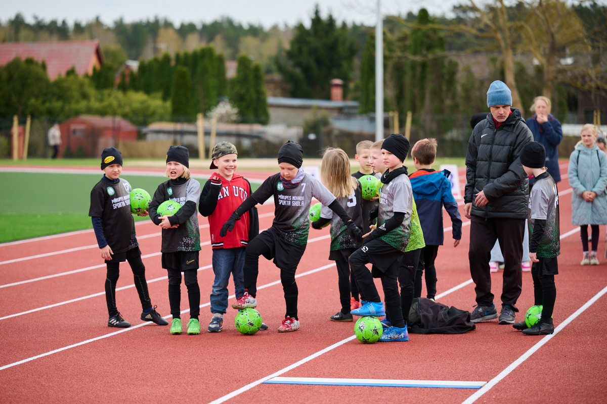 Piņķu multifunkcionālā stadiona atklāšana | 11.04.2024.