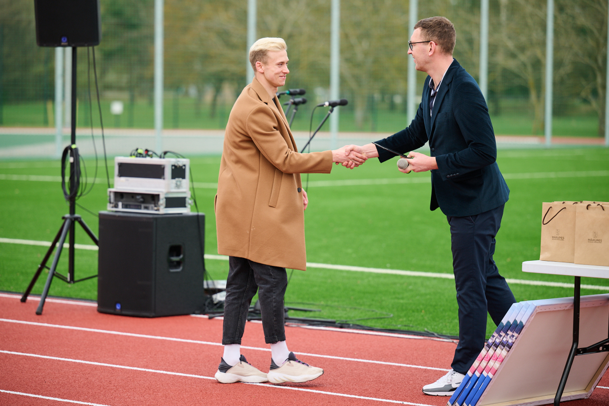 Piņķu multifunkcionālā stadiona atklāšana | 11.04.2024.