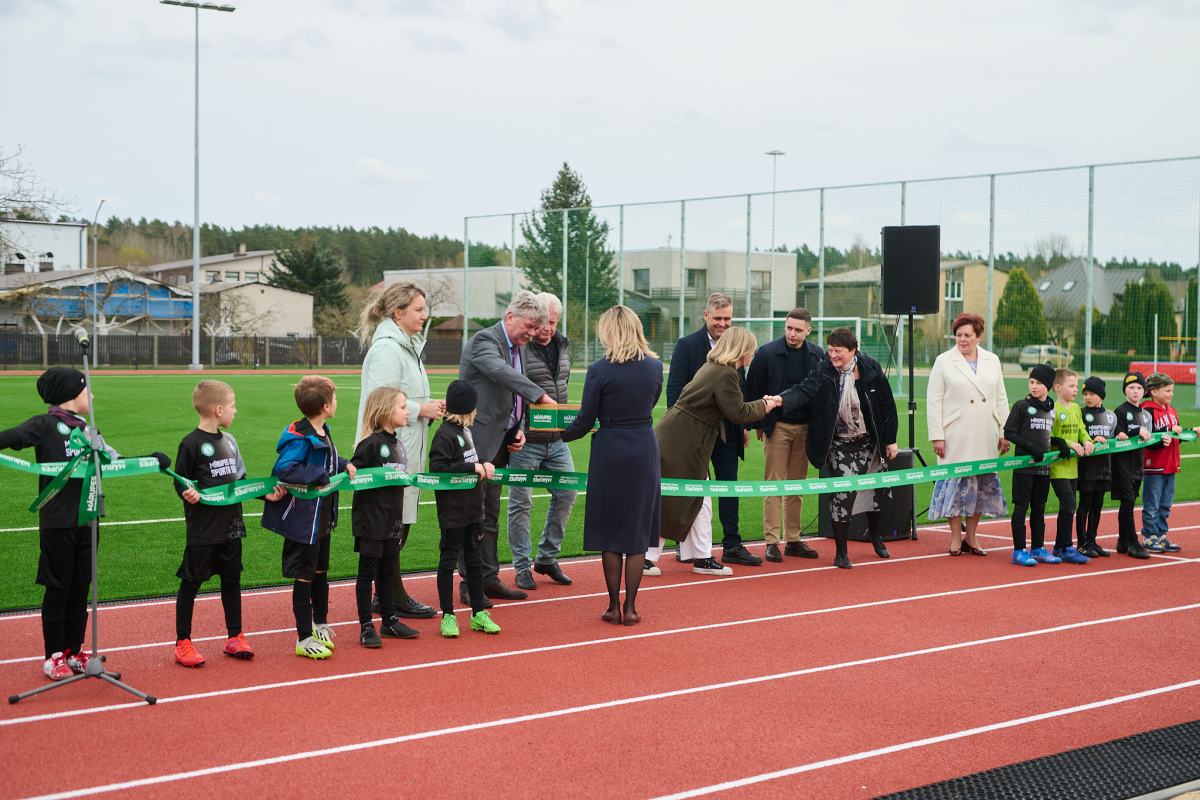 Piņķu multifunkcionālā stadiona atklāšana | 11.04.2024.