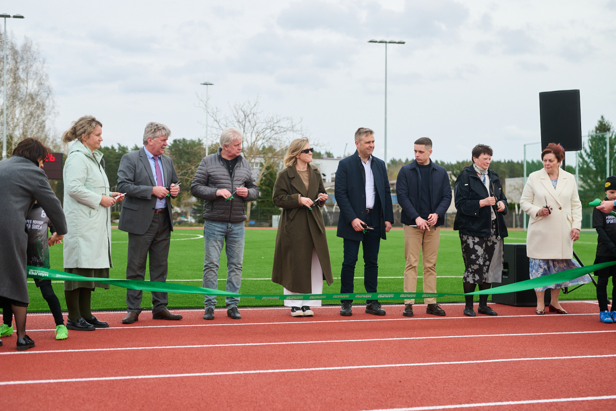 Piņķu multifunkcionālā stadiona atklāšana | 11.04.2024.