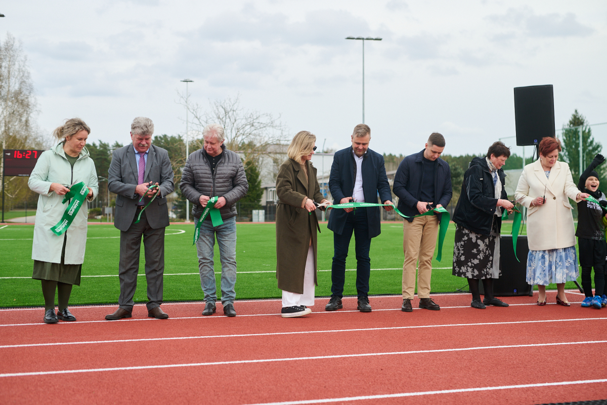 Piņķu multifunkcionālā stadiona atklāšana | 11.04.2024.