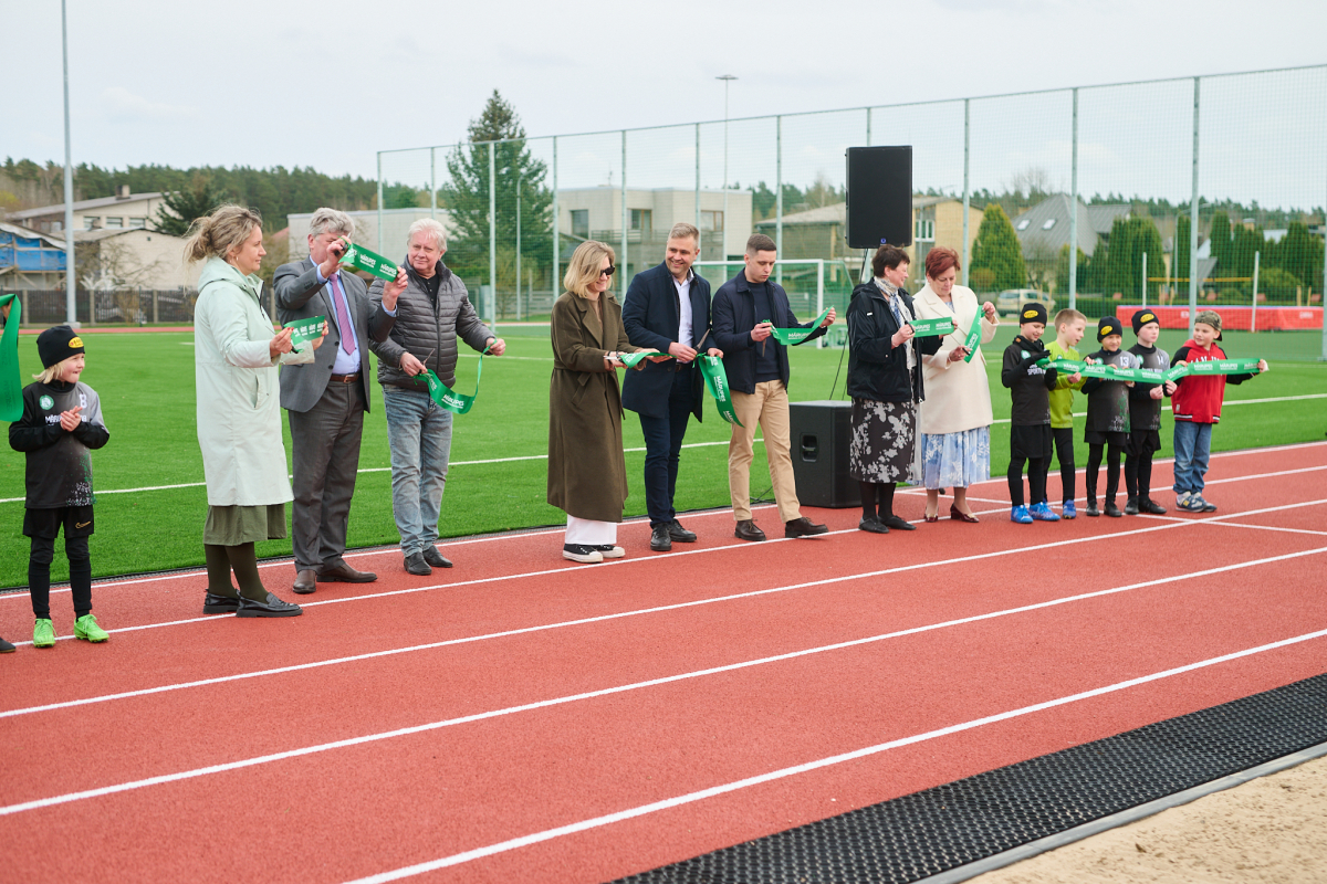 Piņķu multifunkcionālā stadiona atklāšana | 11.04.2024.