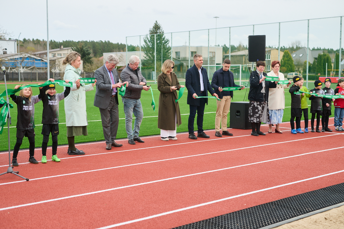 Piņķu multifunkcionālā stadiona atklāšana | 11.04.2024.