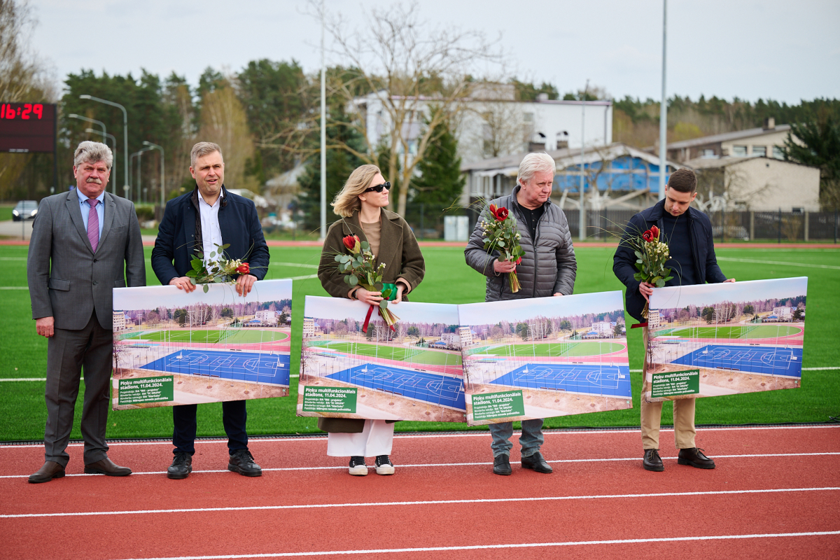 Piņķu multifunkcionālā stadiona atklāšana | 11.04.2024.