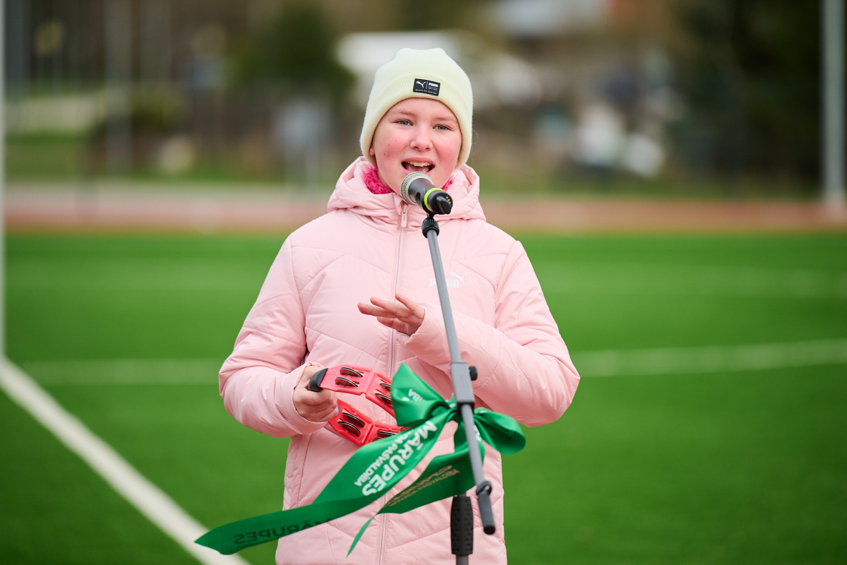 Piņķu multifunkcionālā stadiona atklāšana | 11.04.2024.