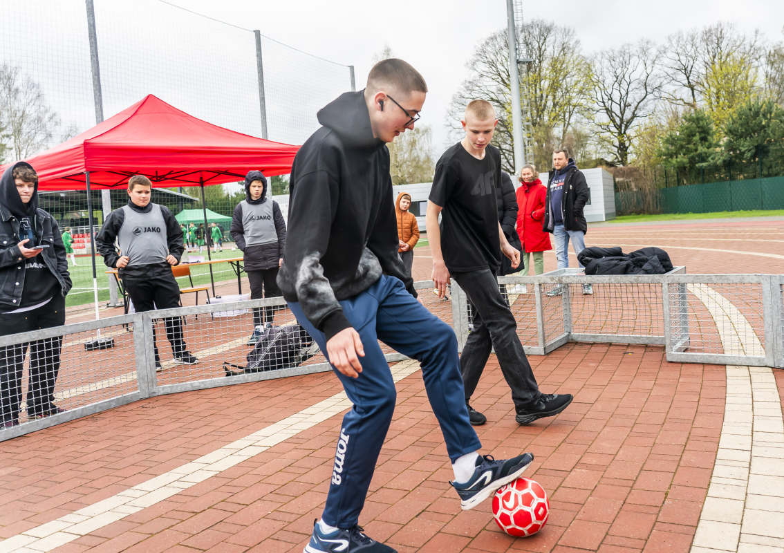 Nākotnes līgas spēle "Mārupes  SC" : futbola skola "Alberts" | 14.04.2024.