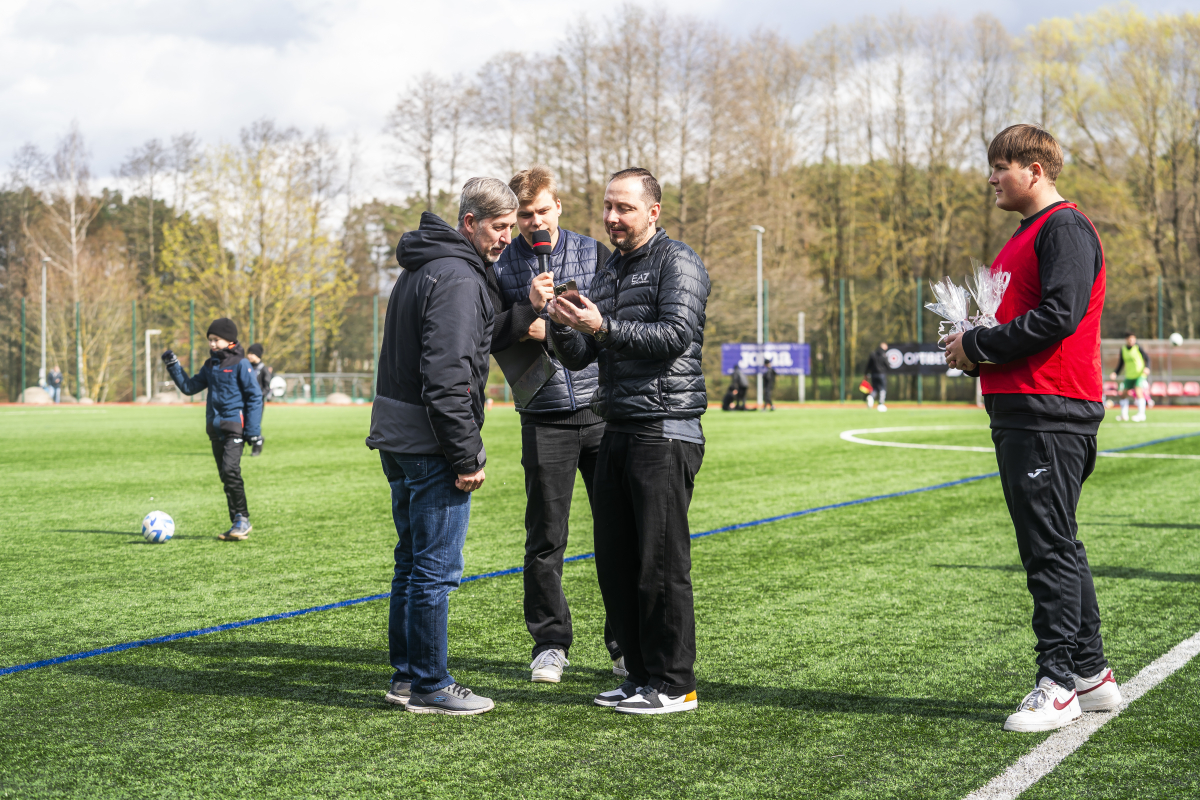 Nākotnes līgas spēle "Mārupes  SC" : futbola skola "Alberts" | 14.04.2024.