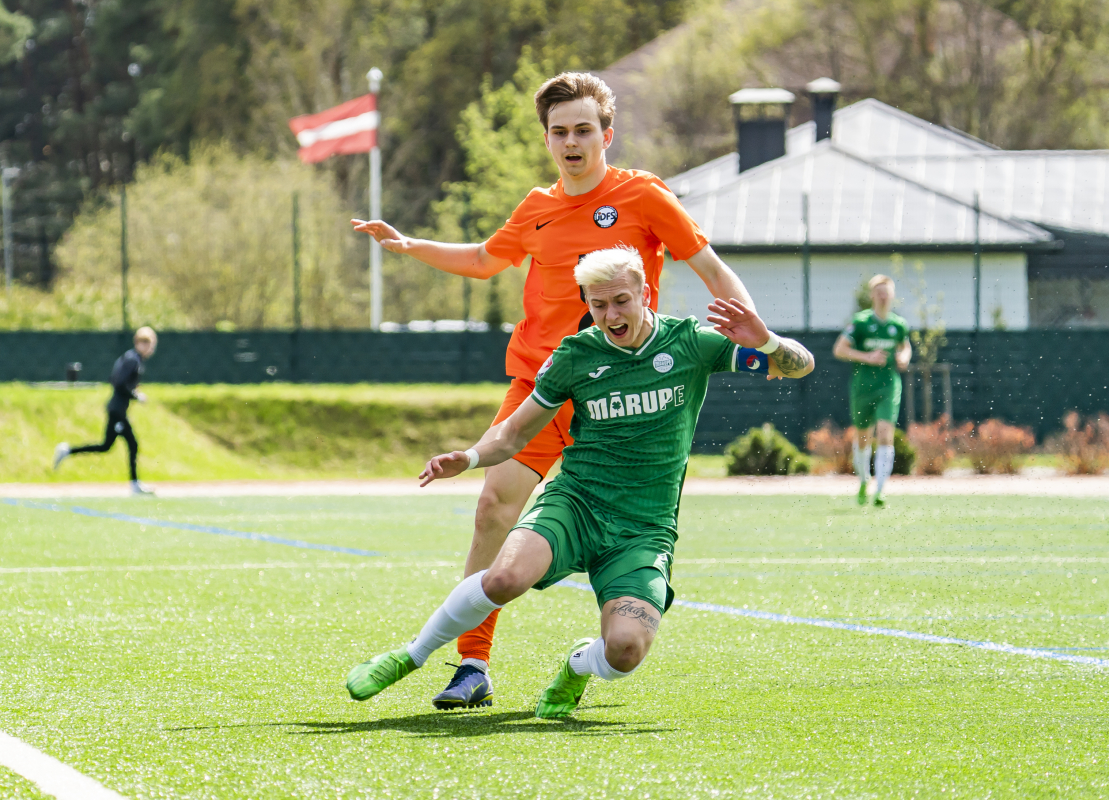 Nākotnes līgas spēle "Mārupes  SC" : futbola skola "Alberts" | 14.04.2024.