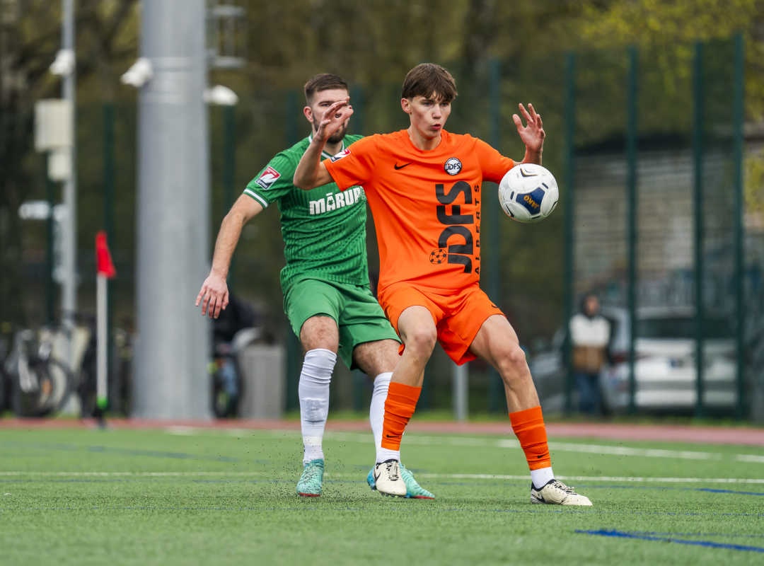 Nākotnes līgas spēle "Mārupes  SC" : futbola skola "Alberts" | 14.04.2024.