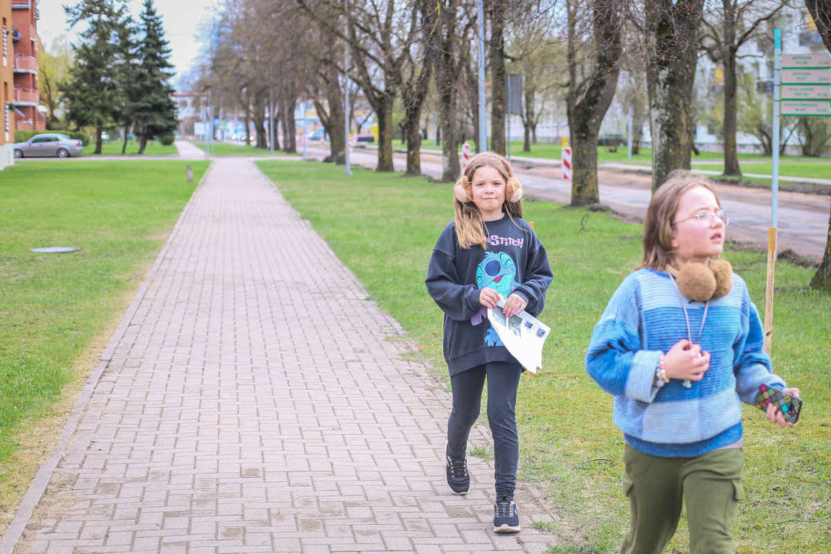 Foto orientēšanās sacensības Jaunmārupē | 13.04.2024.