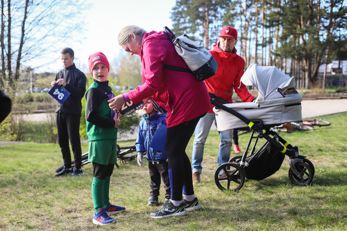 Skriešanas sacensību "Pavasara kross" pirmais posms | 17.04.2024.