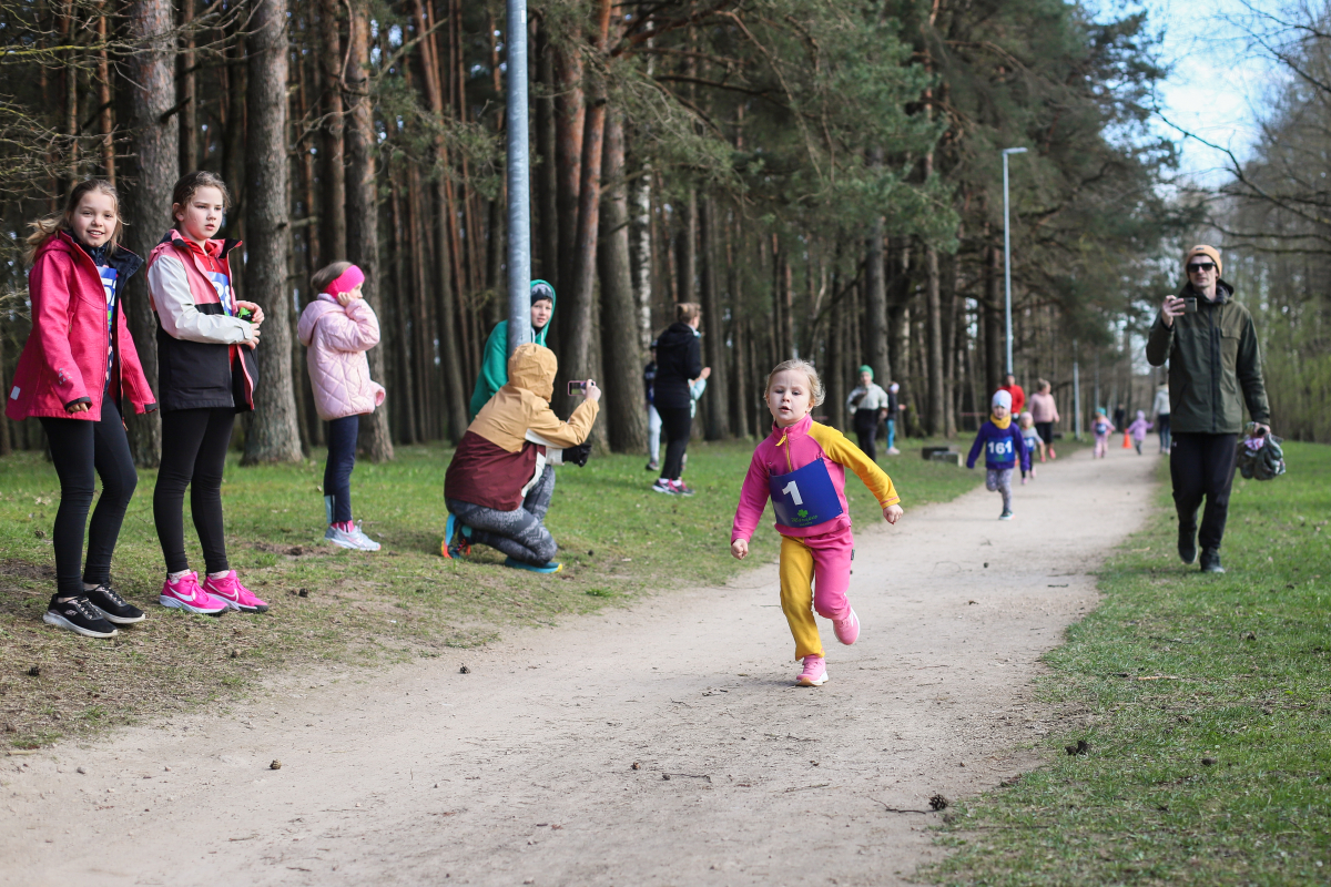 Skriešanas sacensību "Pavasara kross" pirmais posms | 17.04.2024.