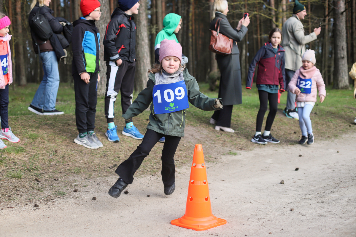 Skriešanas sacensību "Pavasara kross" pirmais posms | 17.04.2024.