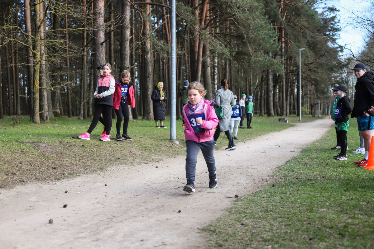 Skriešanas sacensību "Pavasara kross" pirmais posms | 17.04.2024.