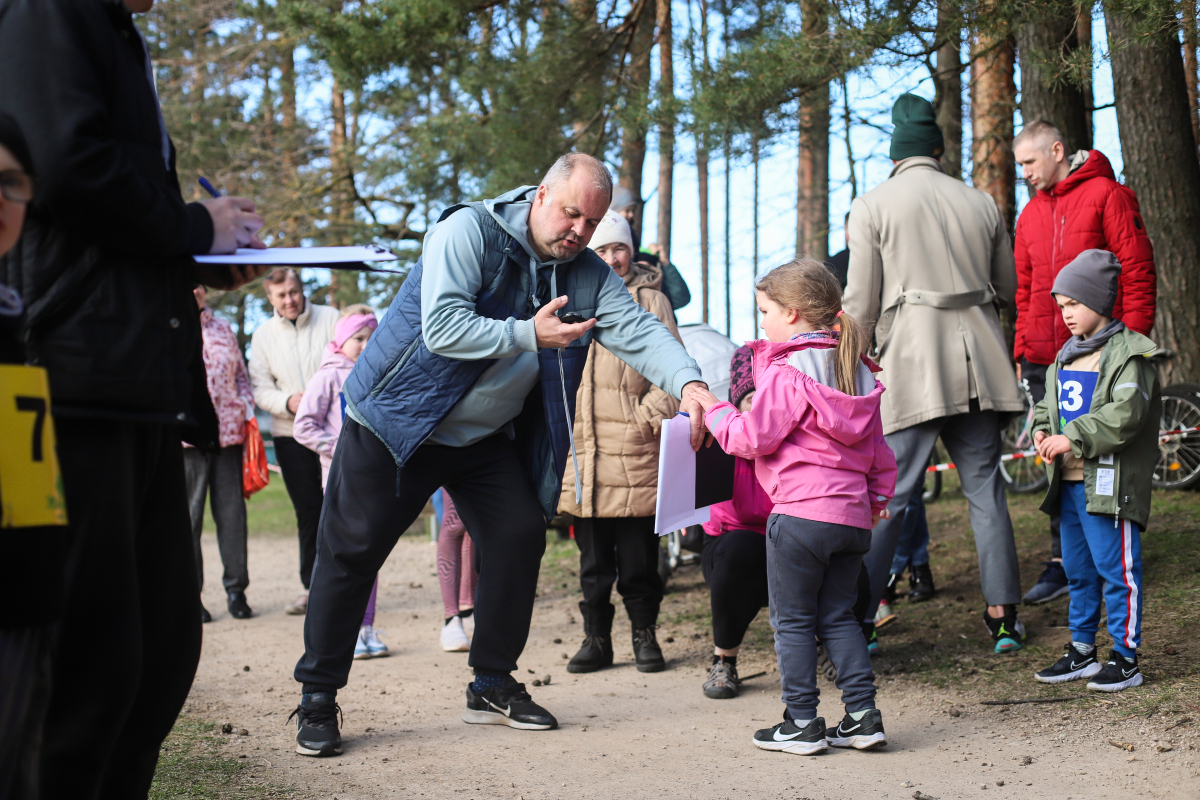 Skriešanas sacensību "Pavasara kross" pirmais posms | 17.04.2024.