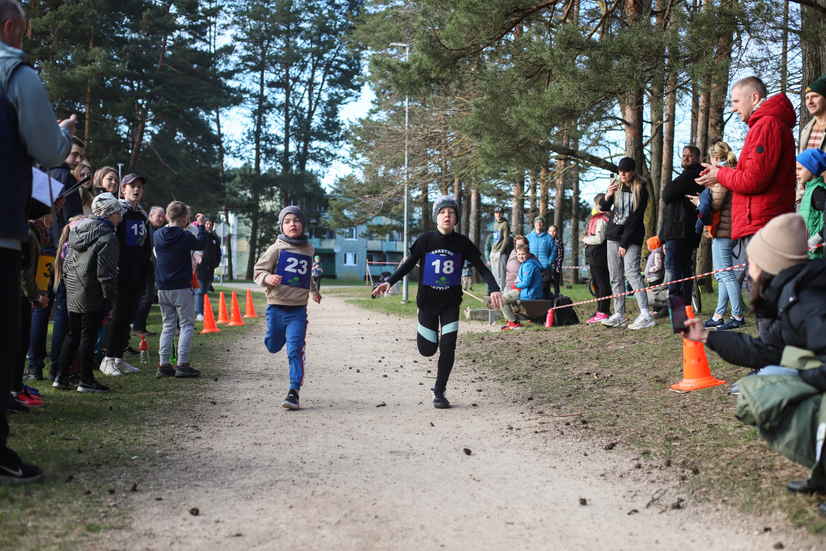 Skriešanas sacensību "Pavasara kross" pirmais posms | 17.04.2024.