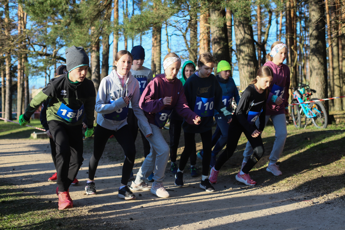 Skriešanas sacensību "Pavasara kross" pirmais posms | 17.04.2024.