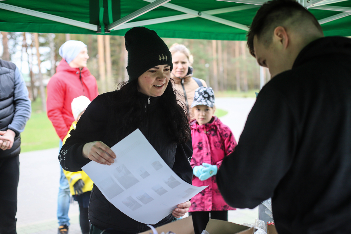 Foto orientēšanās sacensības Jaunmārupē | 13.04.2024.