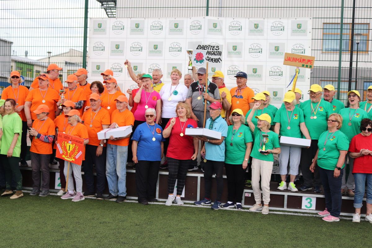 Mārupes novada senioru sporta diena 2024 | 15.05.2024.