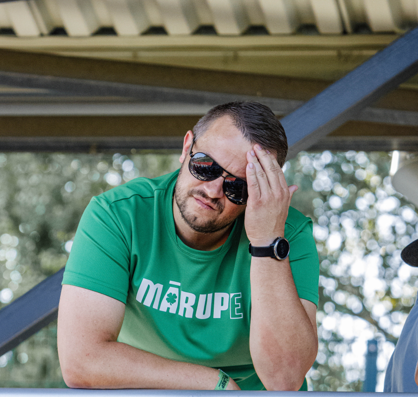 Mārupes SC futbola spēle pret Leevon PK