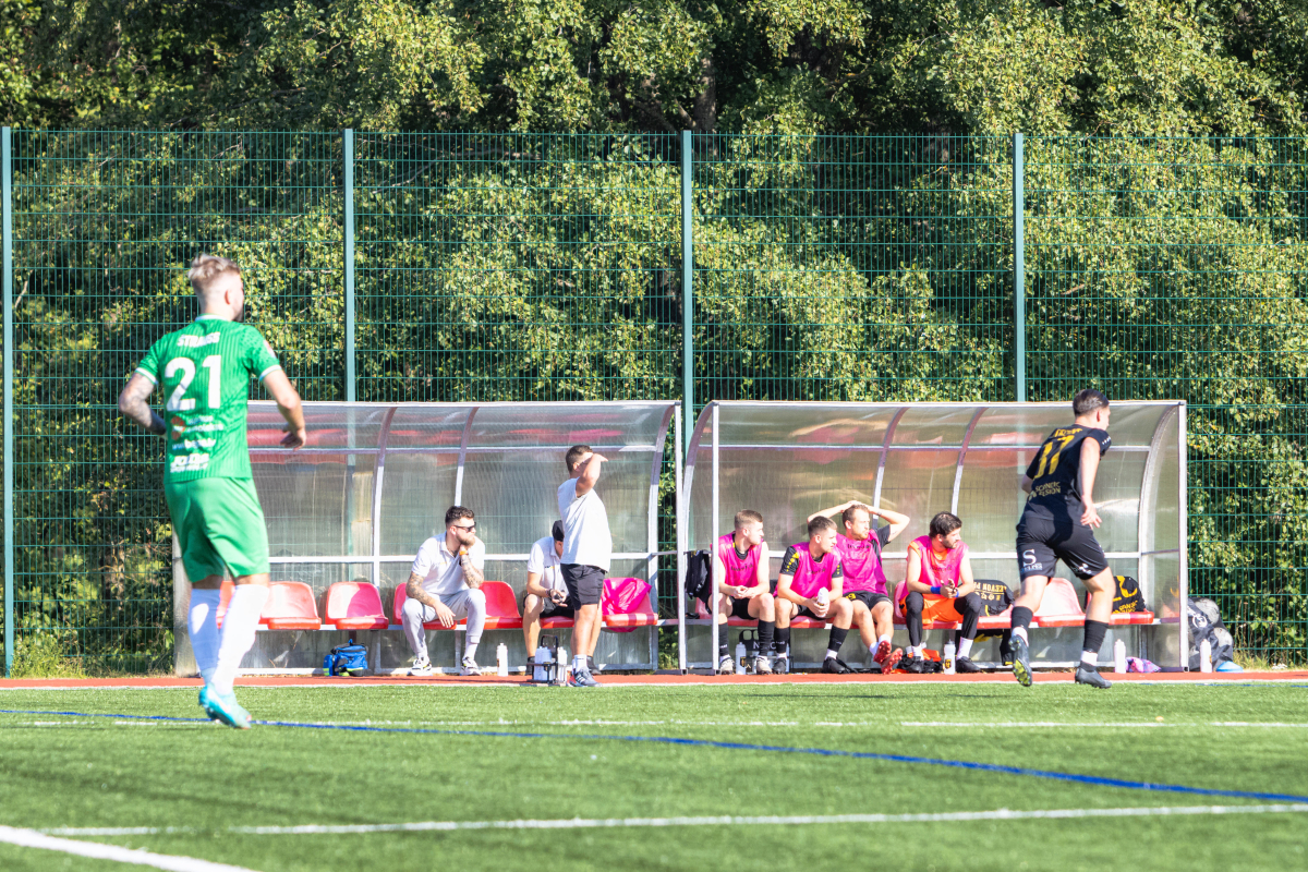Mārupes SC futbola spēle pret Leevon PK