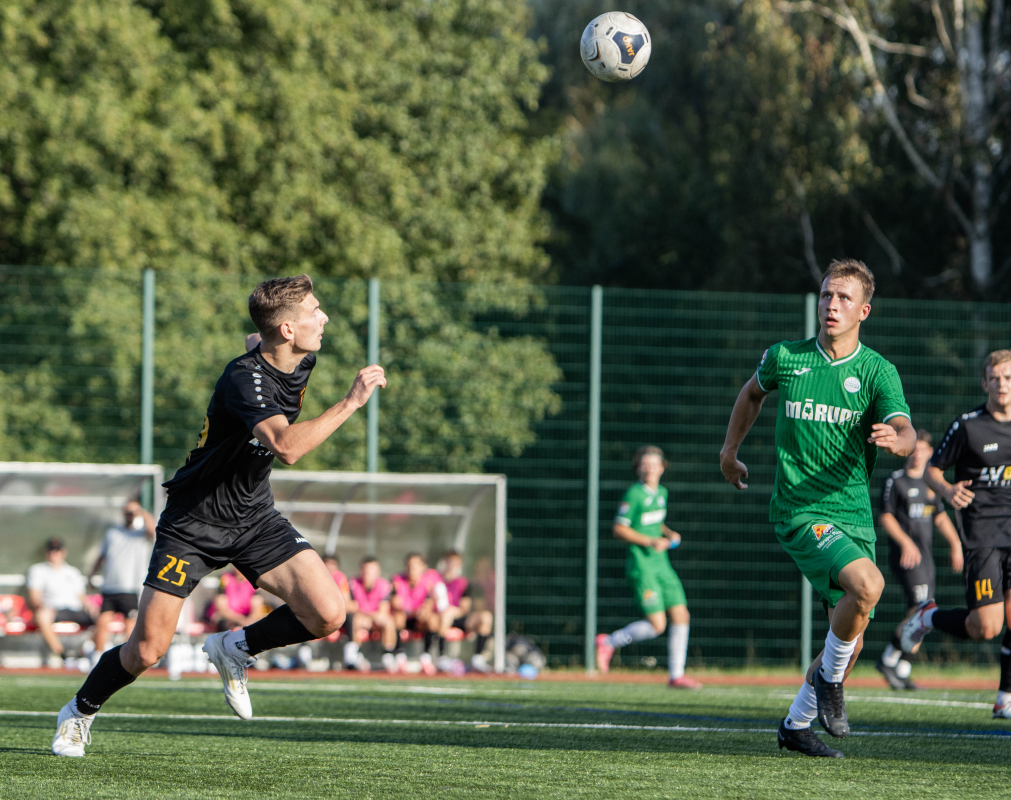 Mārupes SC futbola spēle pret Leevon PK