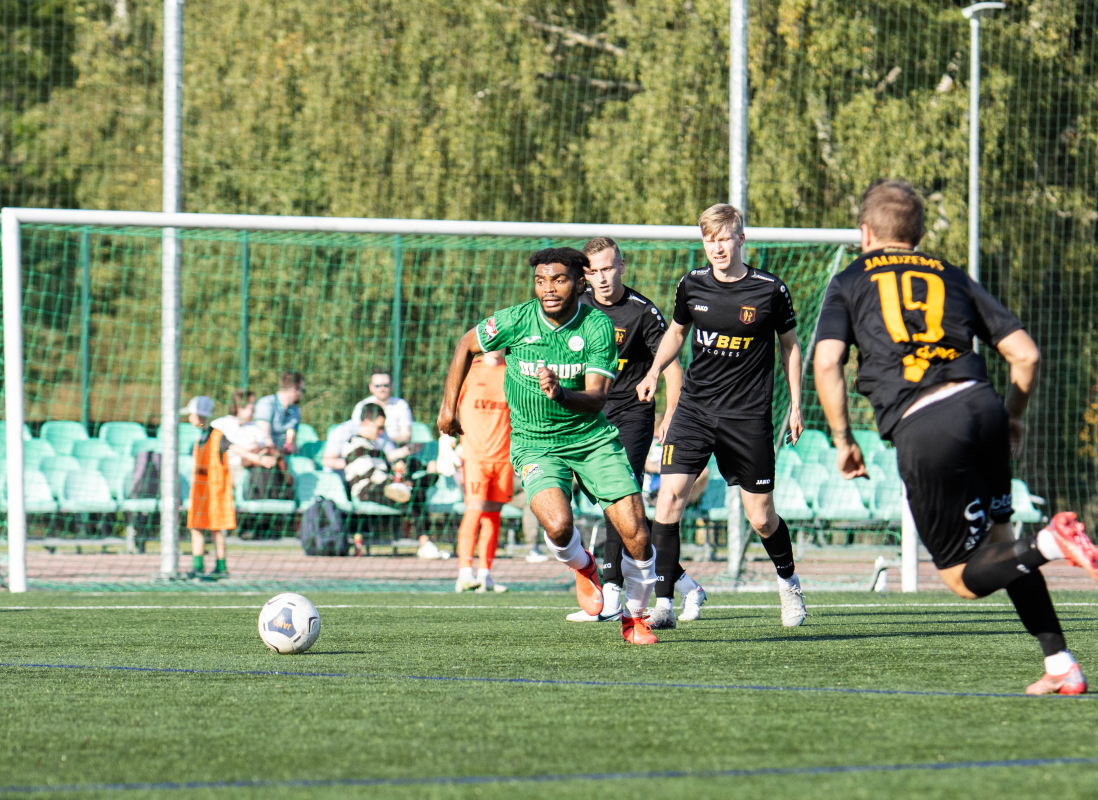 Mārupes SC futbola spēle pret Leevon PK