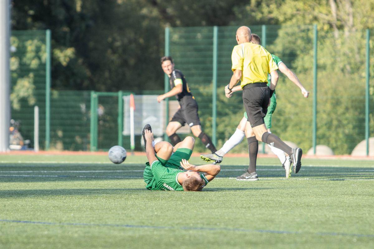 Mārupes SC futbola spēle pret Leevon PK