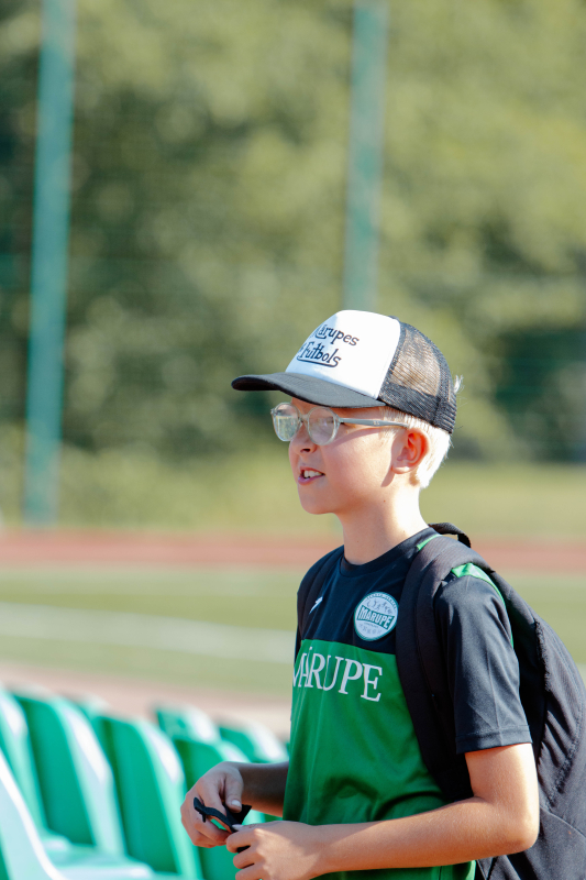 Mārupes SC futbola spēle pret Leevon PK