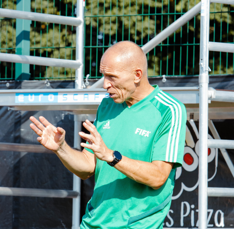 Mārupes SC futbola spēle pret Leevon PK