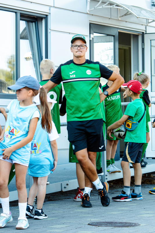 Mārupes SC futbola spēle pret Leevon PK