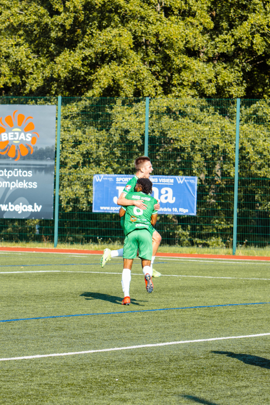 Mārupes SC futbola spēle pret Leevon PK