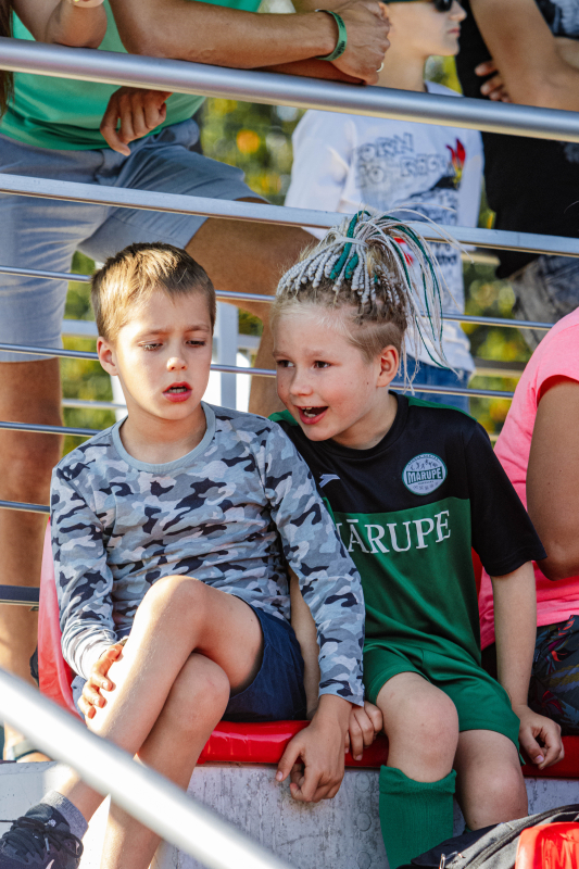 Mārupes SC futbola spēle pret Leevon PK