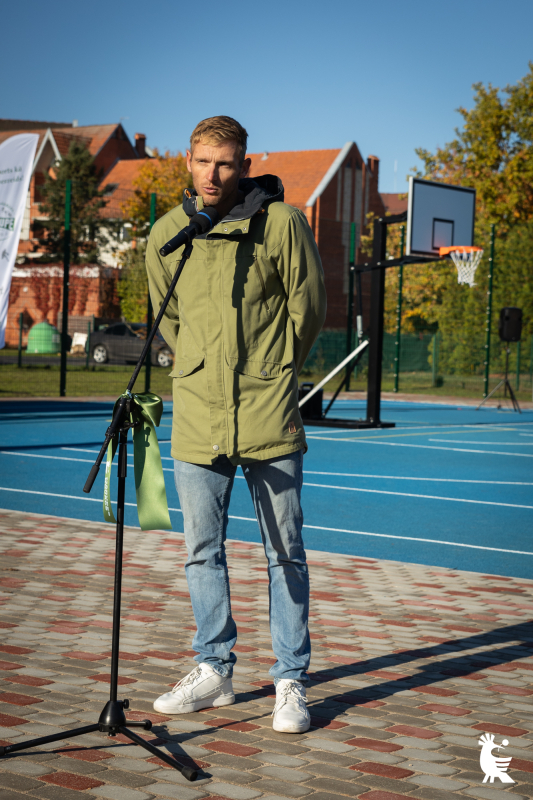 Jaunmārupes pamatskolas sporta laukuma atklāšana
