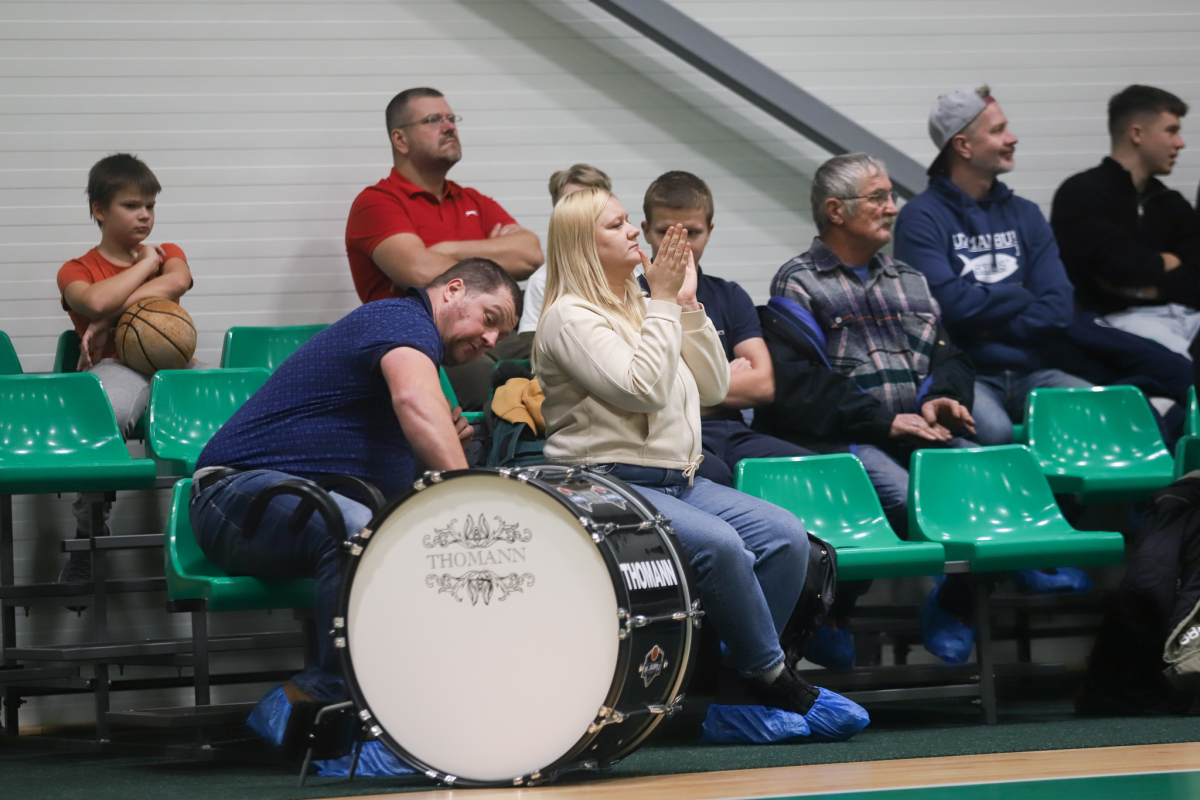 Reģionālās basketbola līgas spēle Mārupē. "Mārupes SC" : BK "Jaunpils