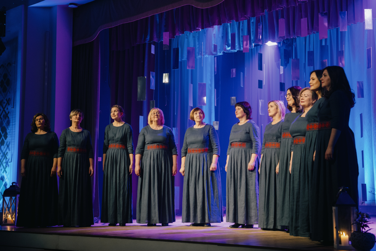 Sieviešu ansambļa "Dzelde" 55 gadu jubilejas koncerts