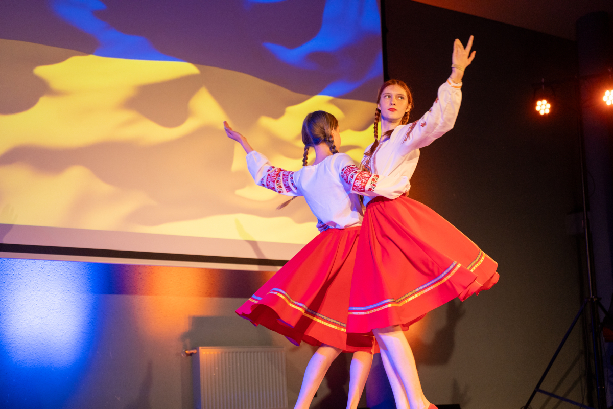 Ukrainas atbalstam veltīts muzikāli literārs sarunu vakars