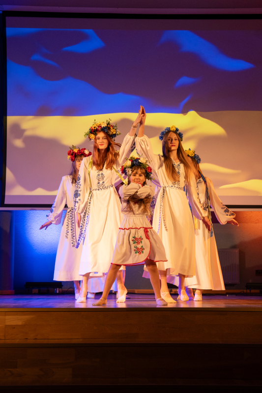 Ukrainas atbalstam veltīts muzikāli literārs sarunu vakars