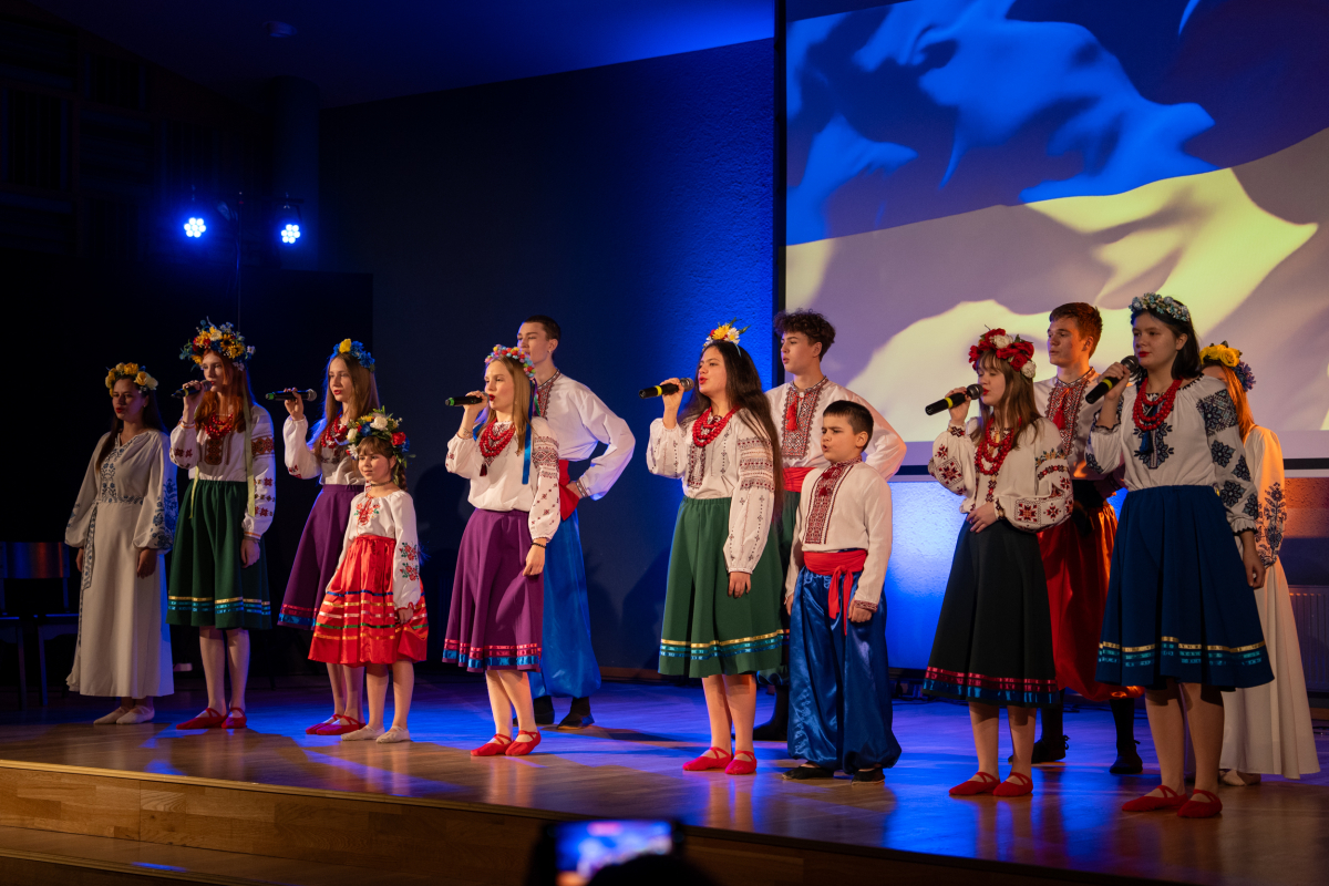 Ukrainas atbalstam veltīts muzikāli literārs sarunu vakars