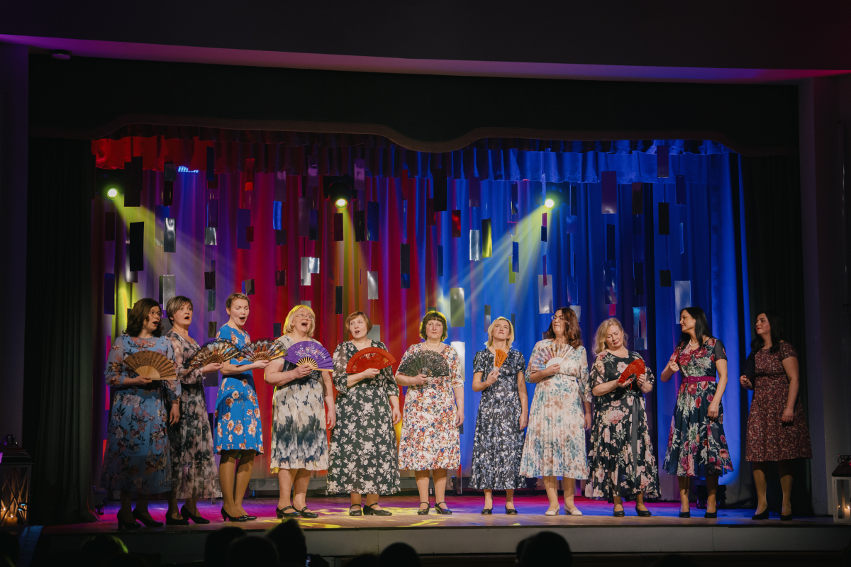 Sieviešu ansambļa "Dzelde" 55 gadu jubilejas koncerts