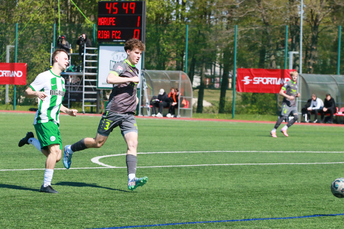Nākotnes līgas spēle, "Mārupes SC" : "RIGA FC-2" Jaunmārupē
