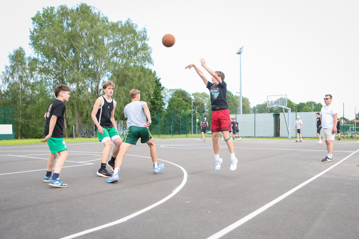 Sporta vakars Jaunmārupē 