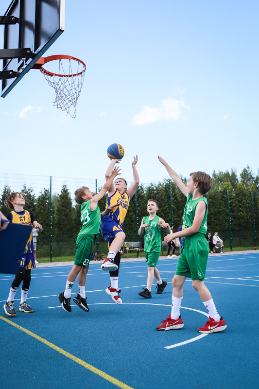 3x3 basketbola sacensības Jaunmārupē 