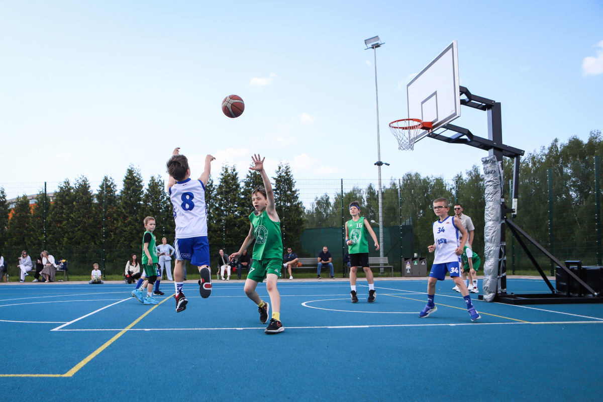3x3 basketbola sacensības Jaunmārupē 