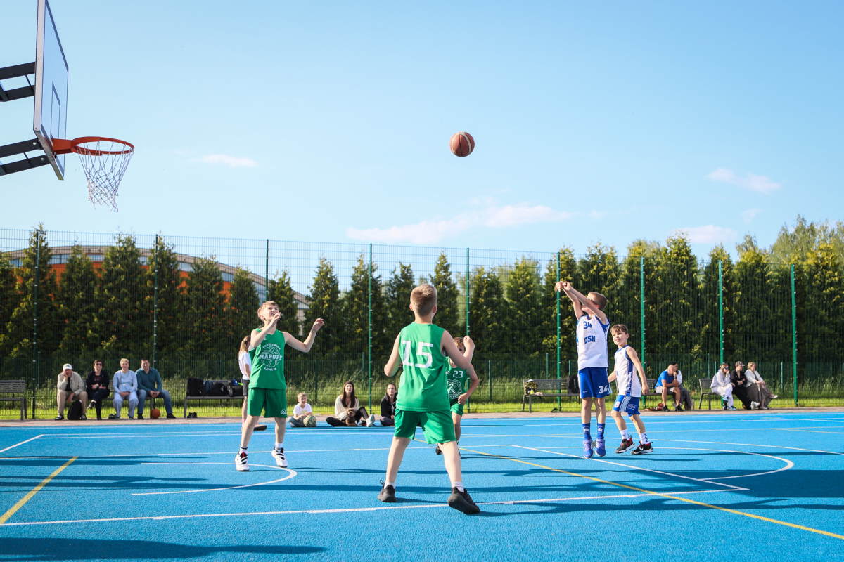 3x3 basketbola sacensības Jaunmārupē 